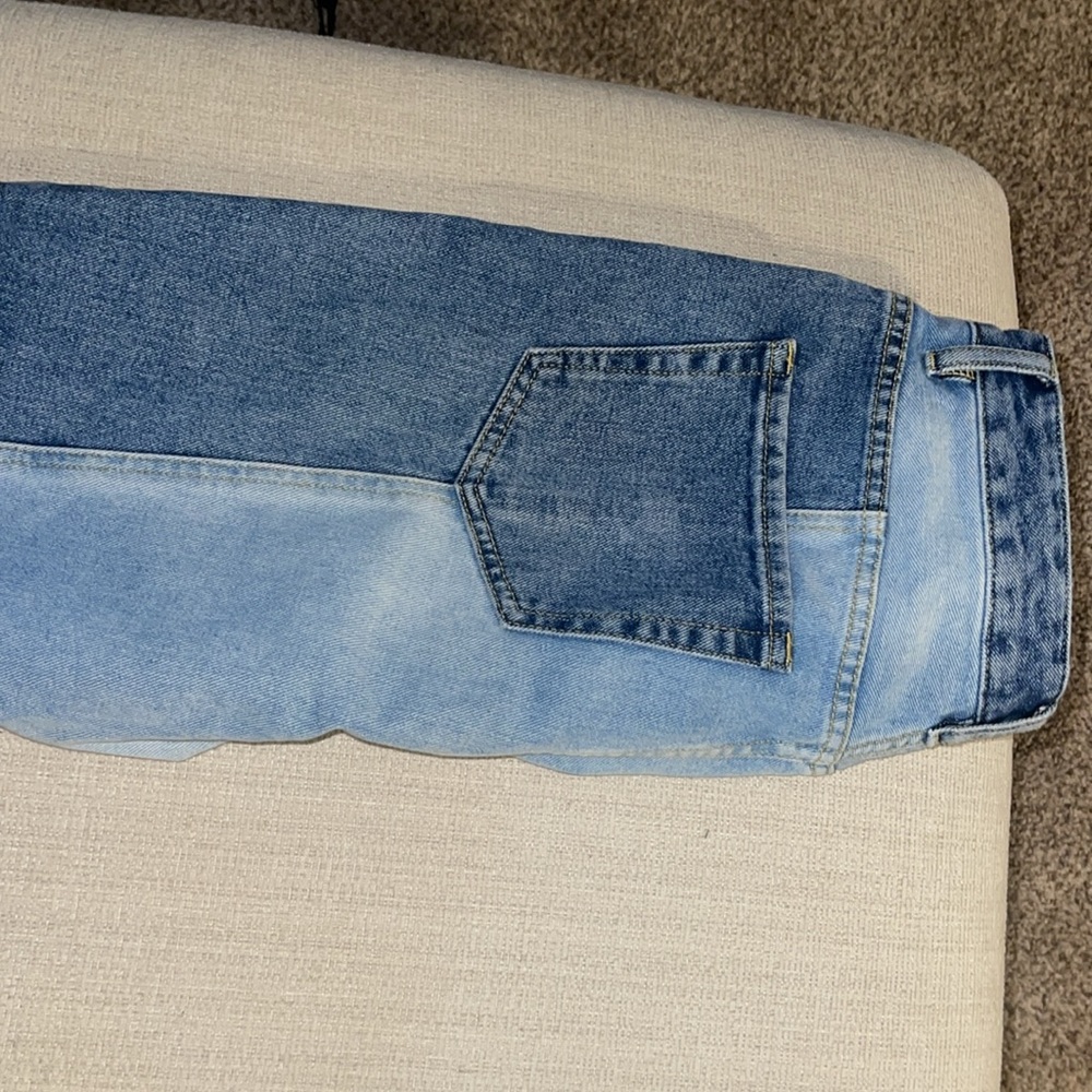 Size 28 pacsun 90s boyfriend two toned jeans - Picture 5 of 6